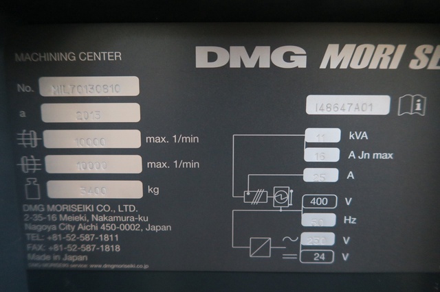 DMG MORI MILLTAP700 Photo 6